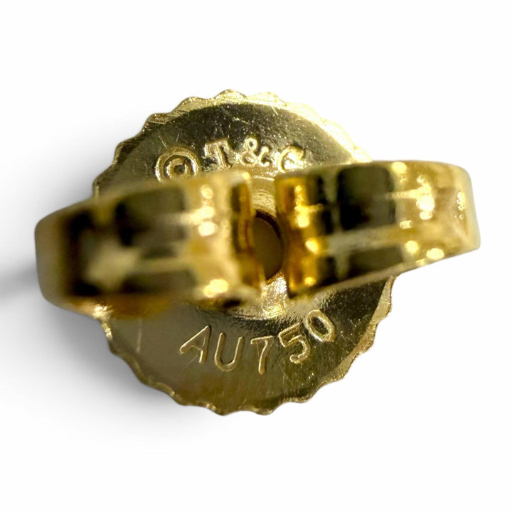 Excellent TIFFANY&Co. Pierce 1837 Circle Yellow Gold 750 Women