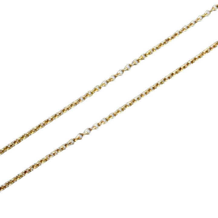 Excellent TIFFANY&Co. Necklace Diamonds by the Yard Single Diamond Pendant 750