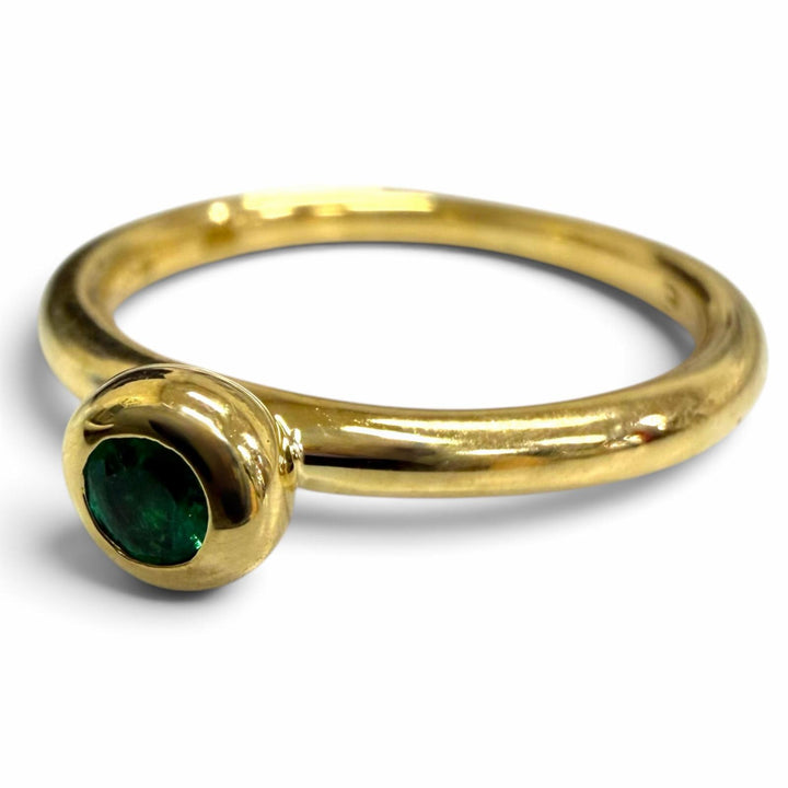 Excellent TIFFANY&Co. Ring ring Bizet Yellow Gold 750 Women