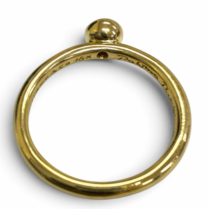 Excellent TIFFANY&Co. Ring ring Bizet Yellow Gold 750 Women