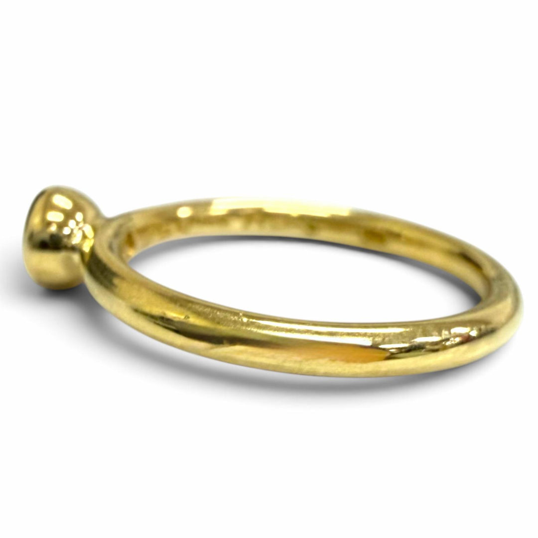 Excellent TIFFANY&Co. Ring ring Bizet Yellow Gold 750 Women