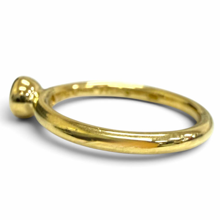 Excellent TIFFANY&Co. Ring ring Bizet Yellow Gold 750 Women