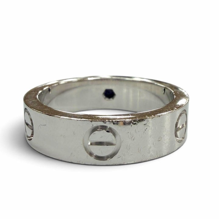 Very Good Cartier Ring ring love Silver 750 mens 58 OH2903