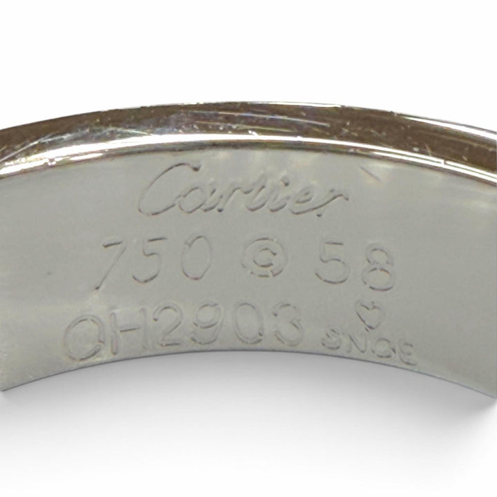 Very Good Cartier Ring ring love Silver 750 mens 58 OH2903
