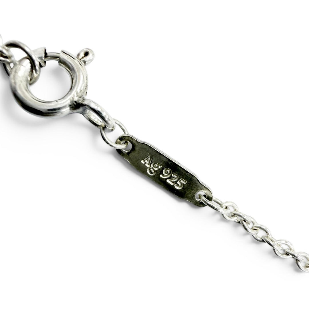 Great TIFFANY&Co. Necklace Ball Necklace Silver AG925
