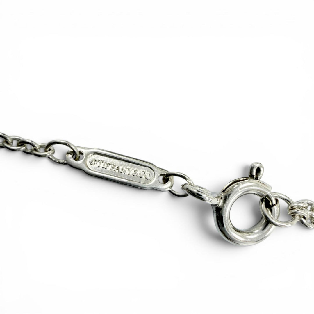 Great TIFFANY&Co. Necklace Ball Necklace Silver AG925