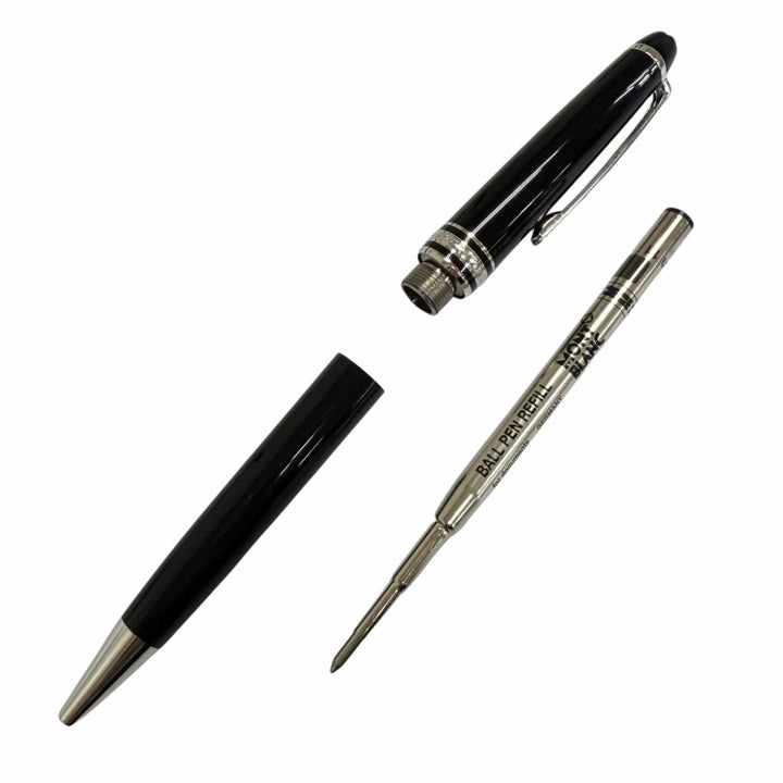 Excellent MONTBLANC Ballpoint pen Meisterstück Pix Classic Platinum Line black