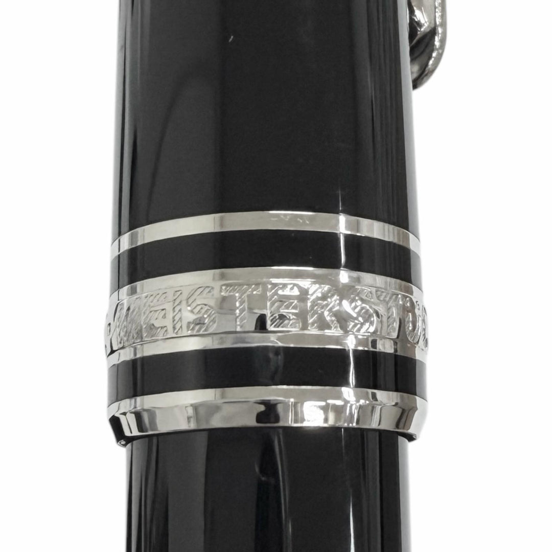Excellent MONTBLANC Ballpoint pen Meisterstück Pix Classic Platinum Line black