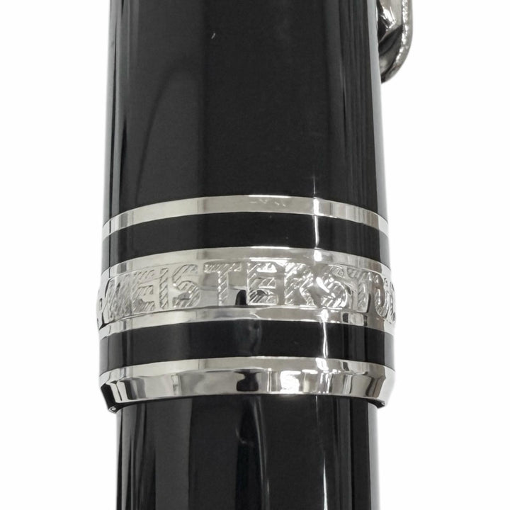 Excellent MONTBLANC Ballpoint pen Meisterstück Pix Classic Platinum Line black