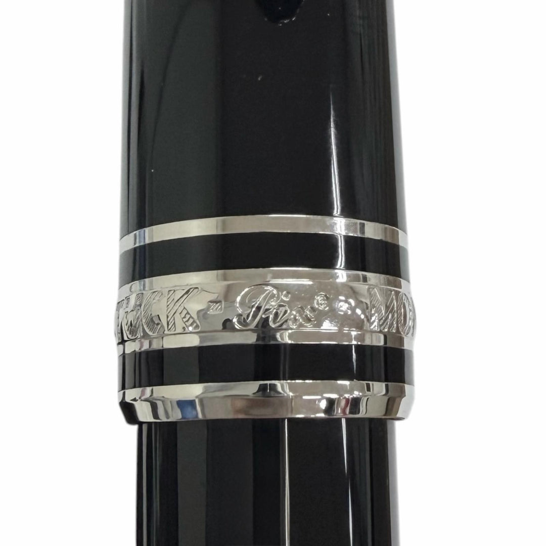 Excellent MONTBLANC Ballpoint pen Meisterstück Pix Classic Platinum Line black
