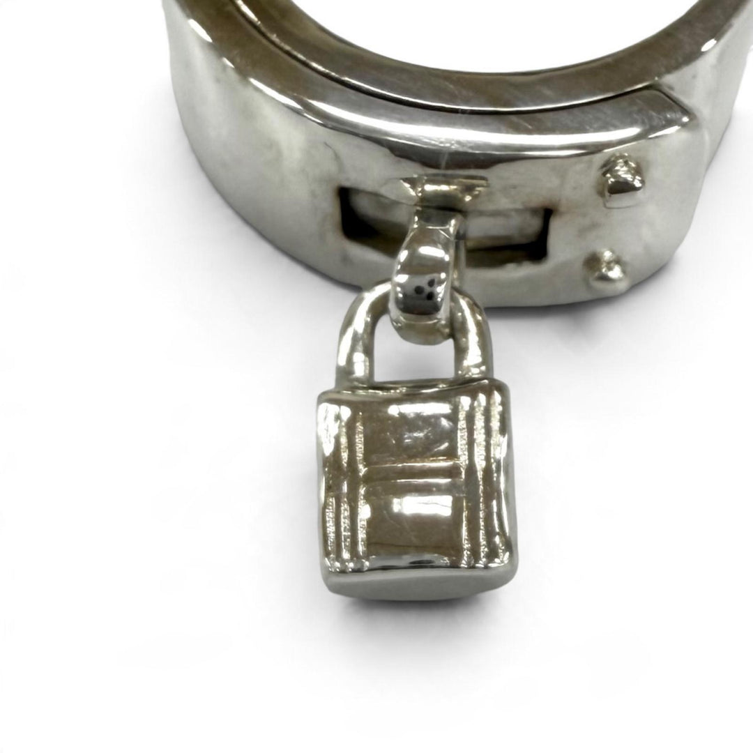 Excellent HERMES Ring ring Kelly Silver AG925 Women 48 (Equivalent to JP No. 8)