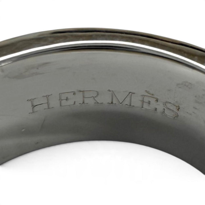 Excellent HERMES Ring ring Kelly Silver AG925 Women 48 (Equivalent to JP No. 8)
