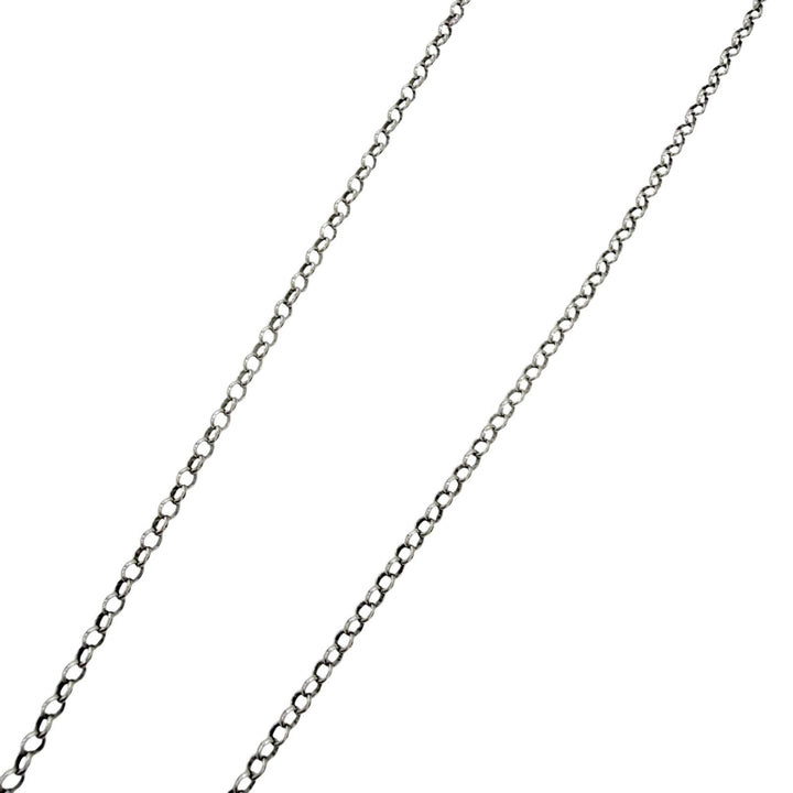 Great GUCCI Necklace Interlocking G Arabesque Silver AG925 mens 455535