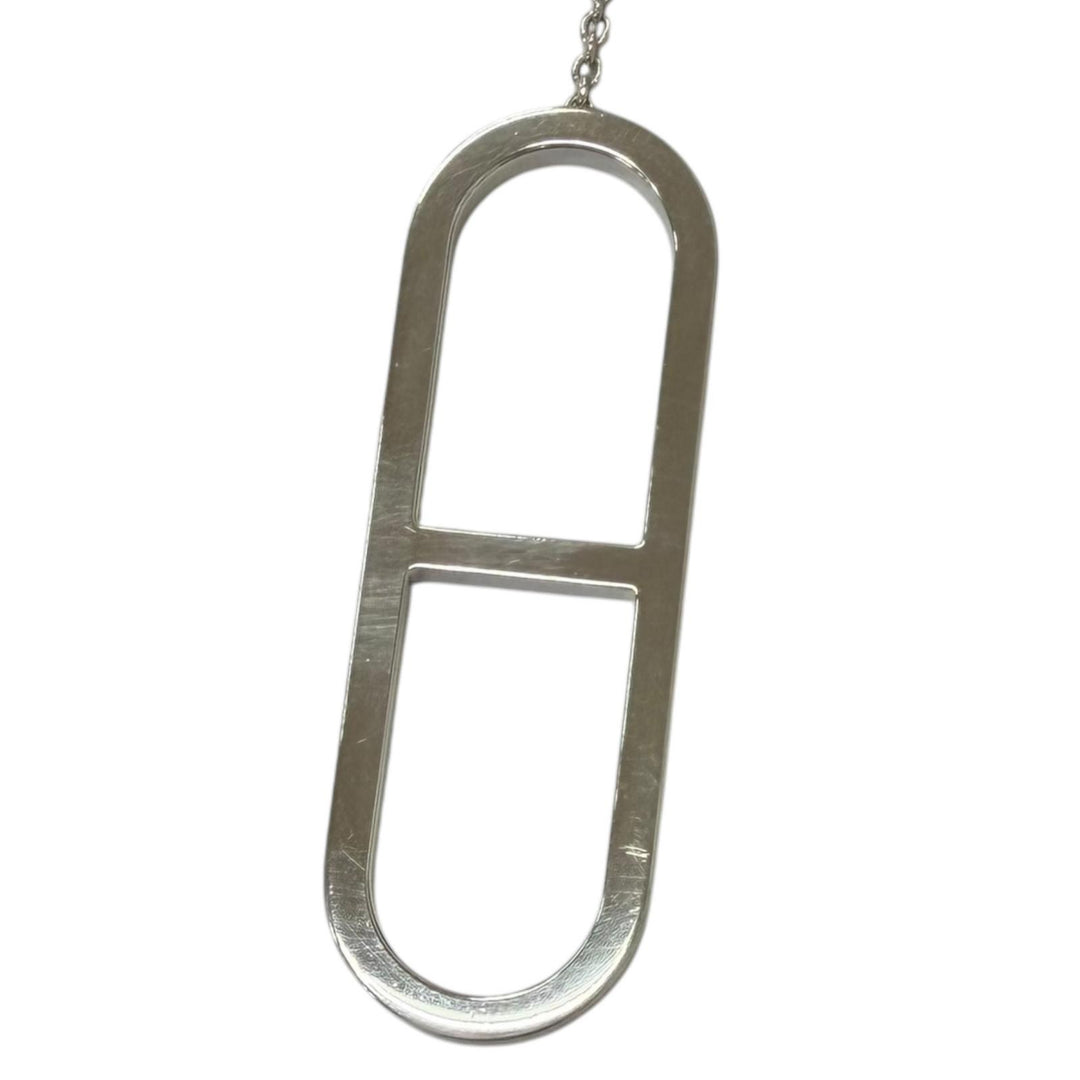 Great HERMES Necklace Ever ChÃ©ne Dunkel Silver SV925 mens