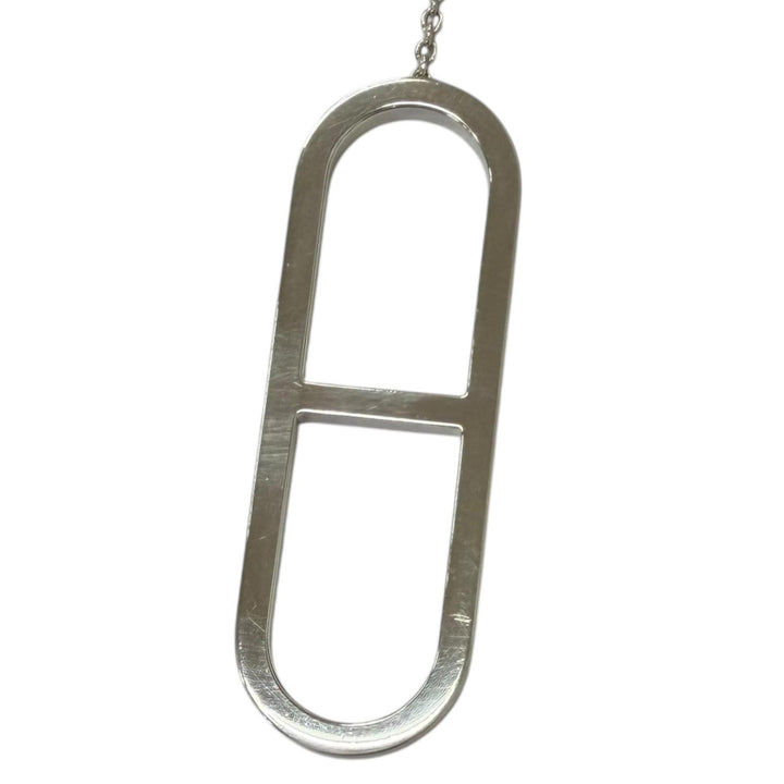 Great HERMES Necklace Ever ChÃ©ne Dunkel Silver SV925 mens