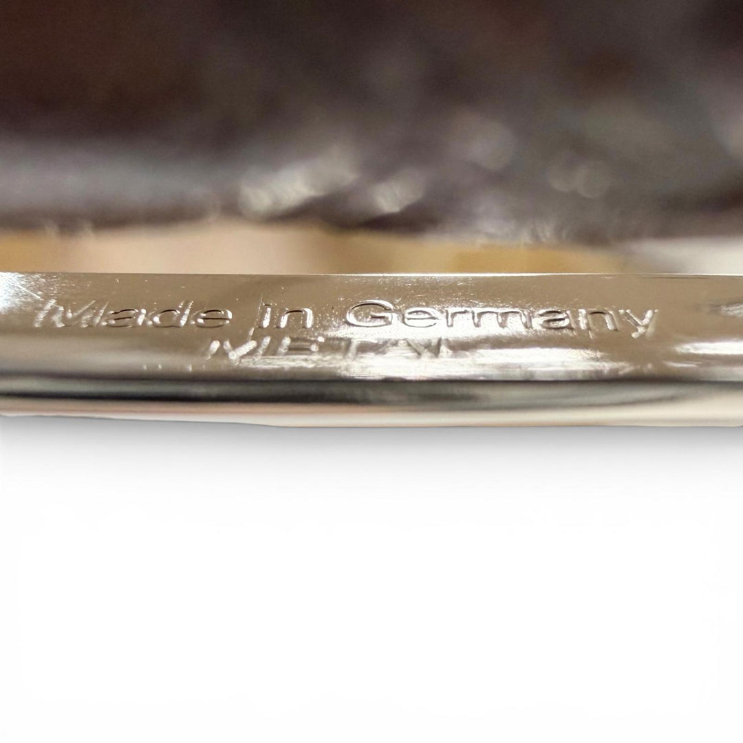 Excellent MONTBLANC Ballpoint pen Silver leather mens 119686