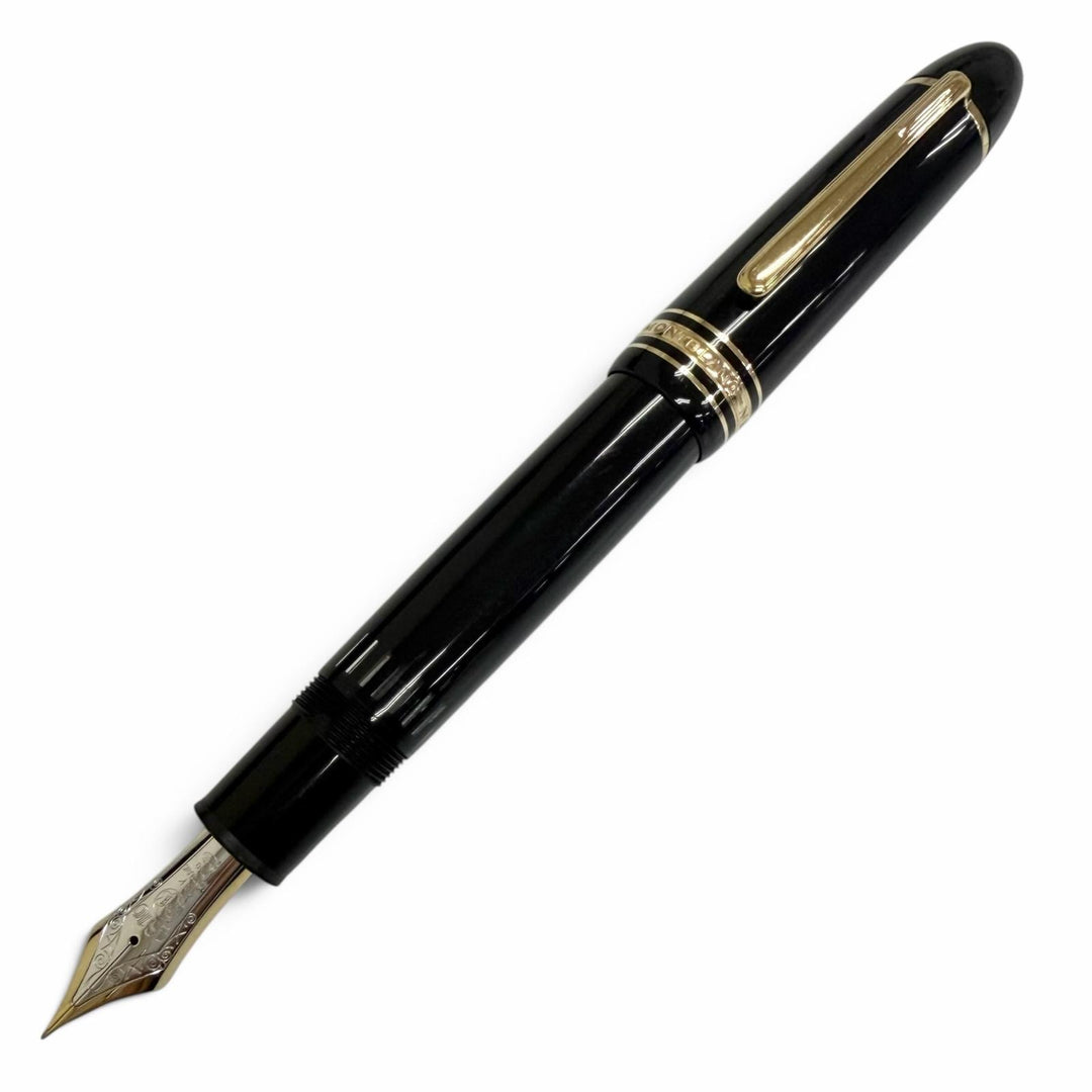 Very Good MONTBLANC fountain pen Meisterstück 149 Cap type black 18K mens