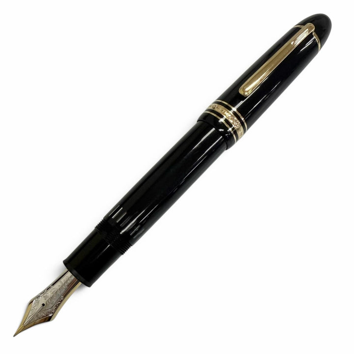 Very Good MONTBLANC fountain pen Meisterstück 149 Cap type black 18K mens