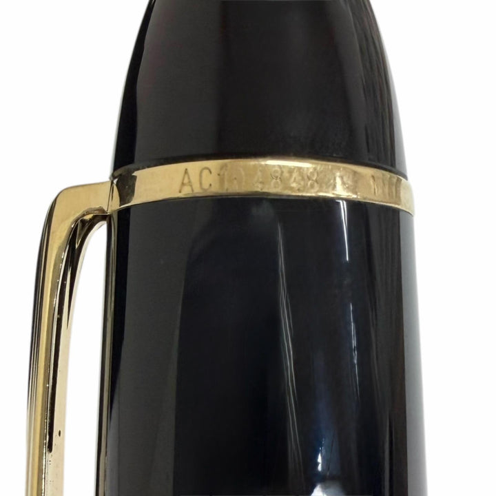 Very Good MONTBLANC fountain pen Meisterstück 149 Cap type black 18K mens
