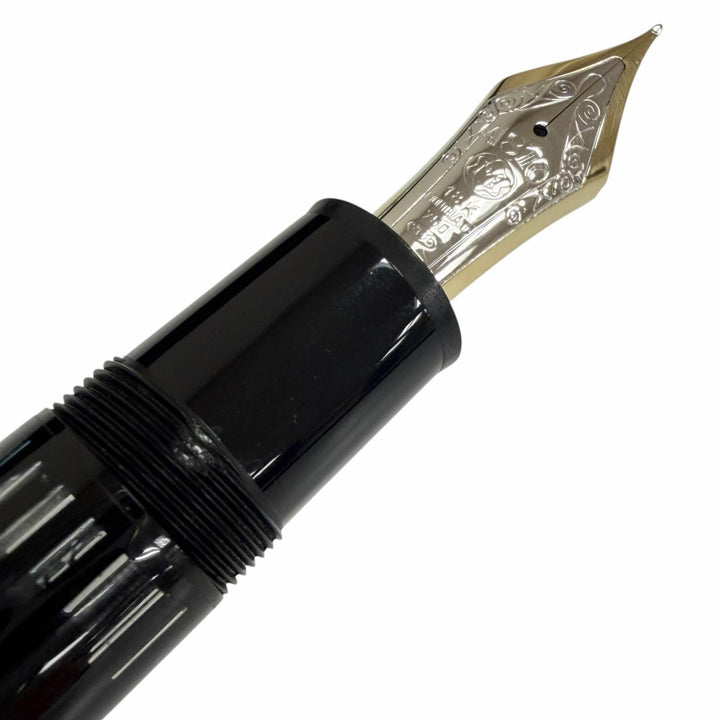 Very Good MONTBLANC fountain pen Meisterstück 149 Cap type black 18K mens