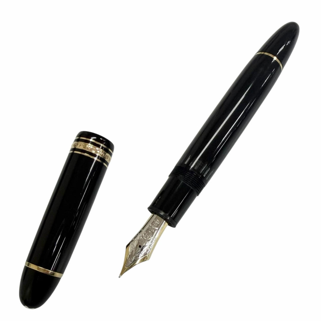 Very Good MONTBLANC fountain pen Meisterstück 149 Cap type black 18K mens