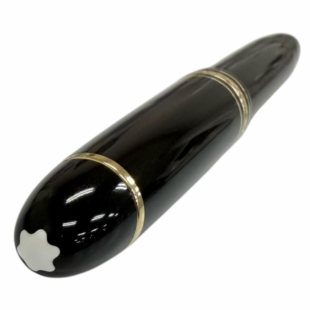 Very Good MONTBLANC fountain pen Meisterstück 149 Cap type black 18K mens