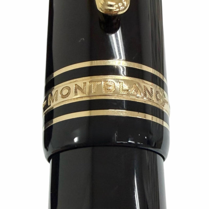 Very Good MONTBLANC fountain pen Meisterstück 149 Cap type black 18K mens