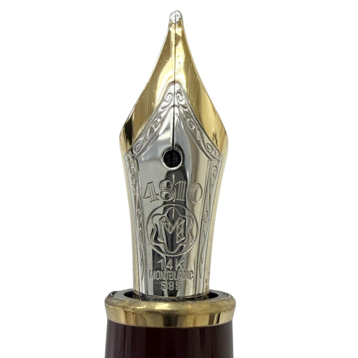 Great MONTBLANC fountain pen Meisterstück Classic 4810 Burgundy
