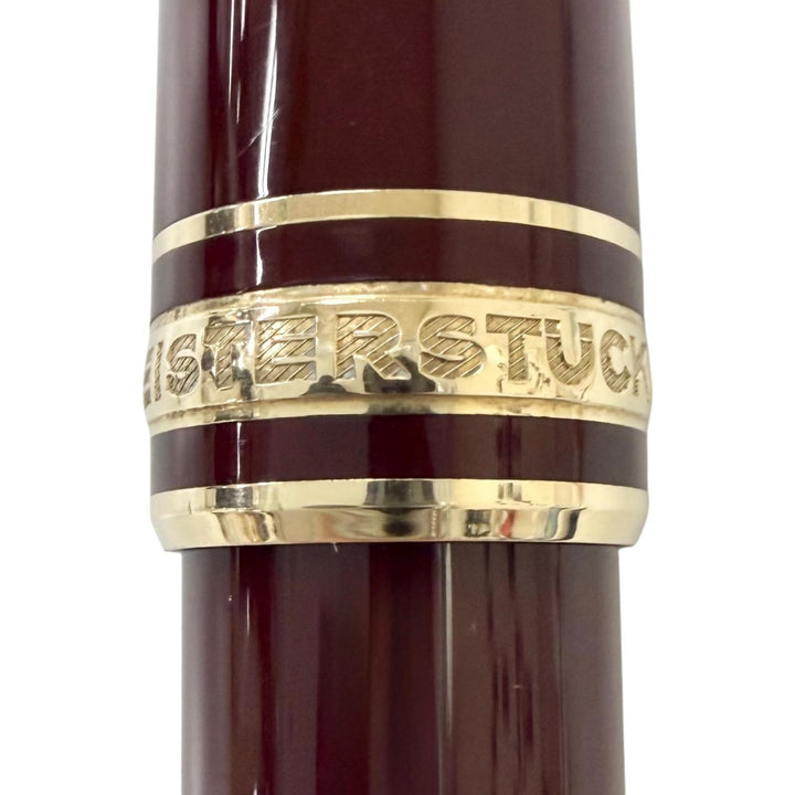 Great MONTBLANC fountain pen Meisterstück Classic 4810 Burgundy