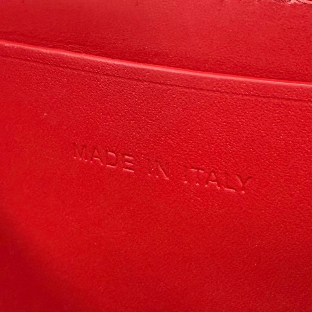 Excellent Christian Louboutin Coin case Panettone studs black leather Women