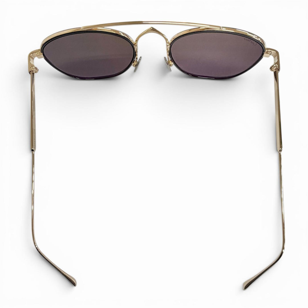 Excellent Cartier sunglasses C de Cartier Two Bridges gold mens CT0251S