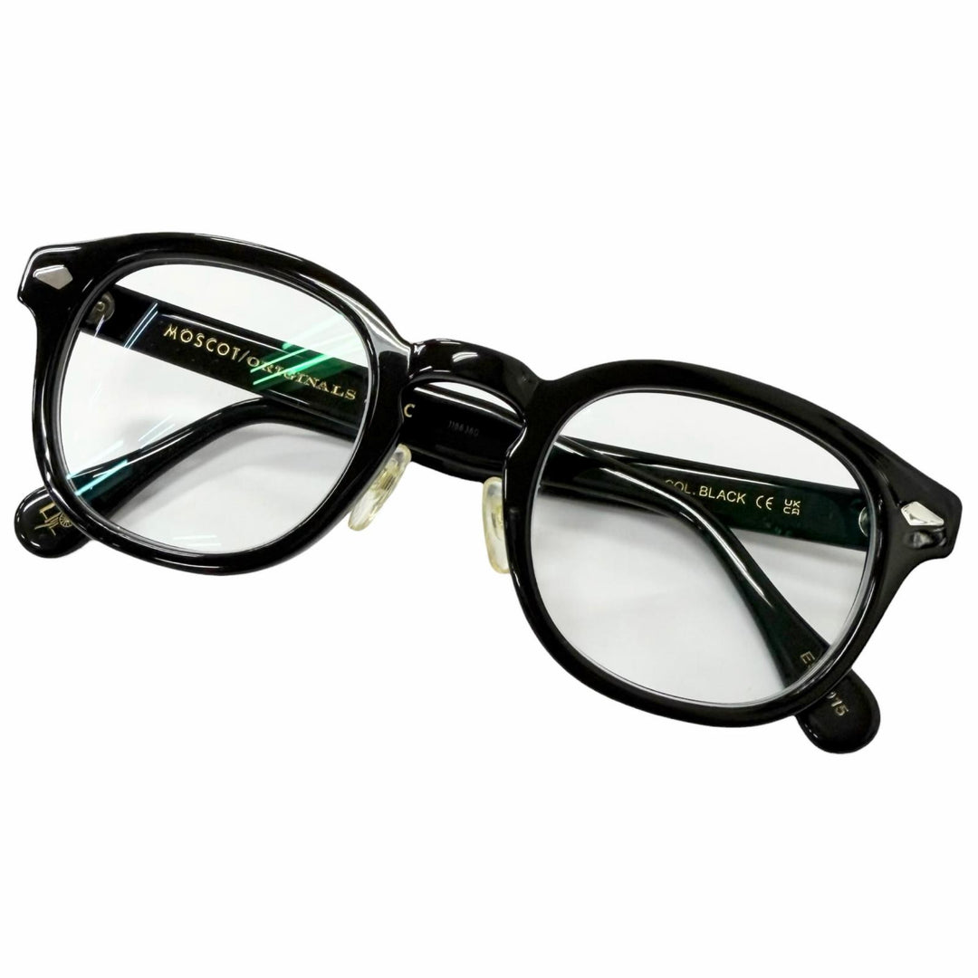 Excellent MOSCOT Glasses LEMTOSH Wellington Frame black mens