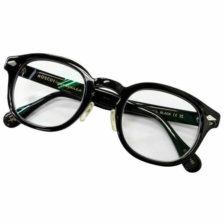 Excellent MOSCOT Glasses LEMTOSH Wellington Frame black mens