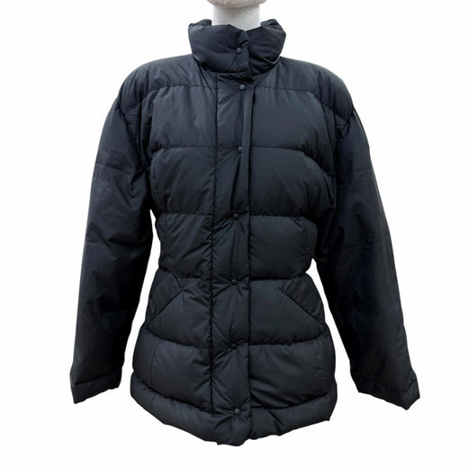 Very Good MONCLER Down jacket black polyester Women