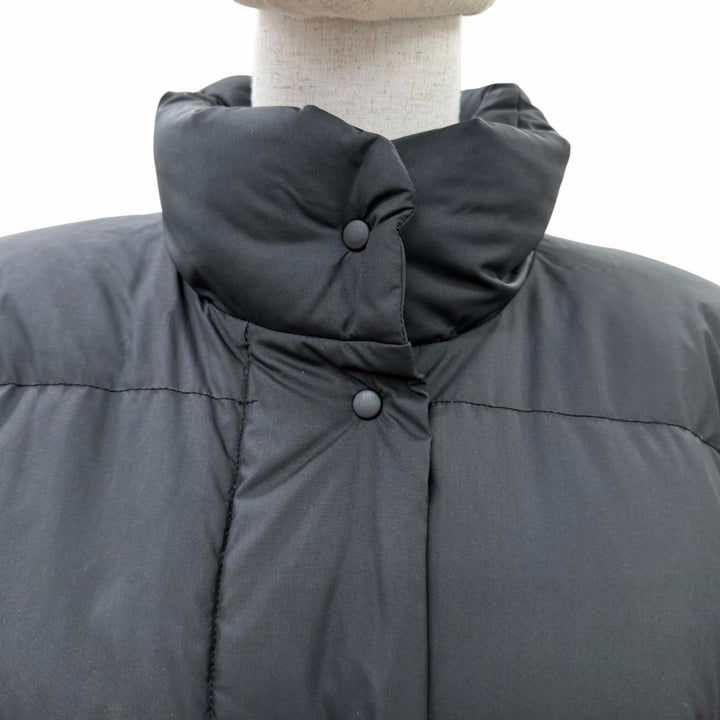 Very Good MONCLER Down jacket black polyester Women