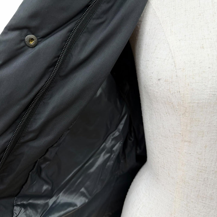 Very Good MONCLER Down jacket black polyester Women