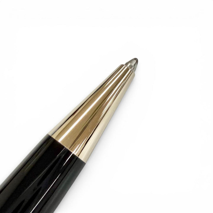 Excellent MONTBLANC Ballpoint pen Meisterstück Solitaire Due Geometry Mention