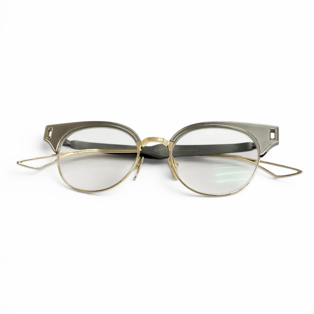 Great DITA Glasses BRIXA Browline Cancer metallic mens DTX109