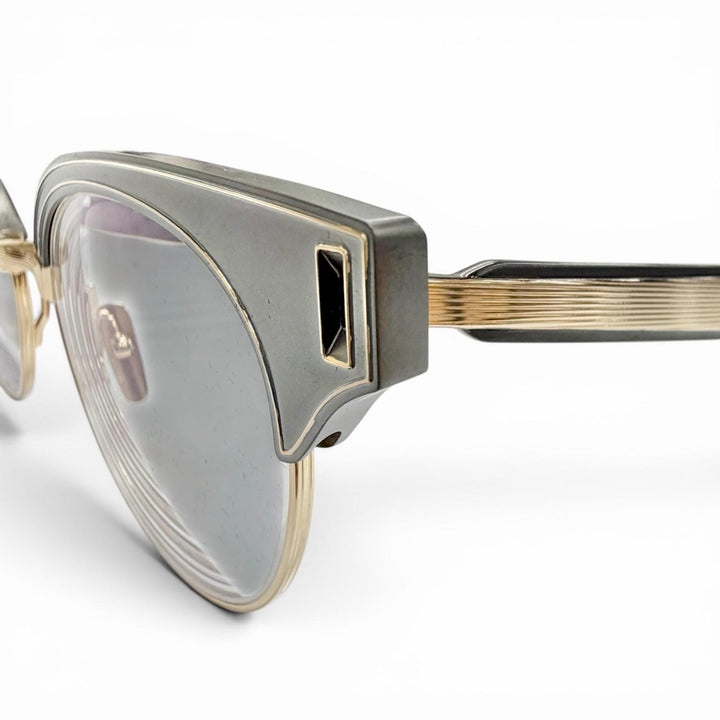 Great DITA Glasses BRIXA Browline Cancer metallic mens DTX109