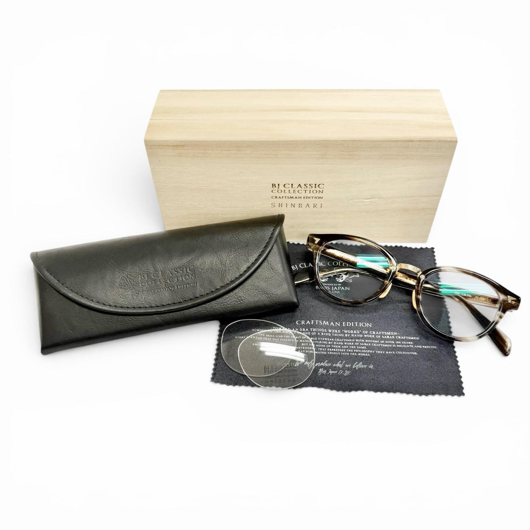 Great BJ CLASSIC COLLECTION Glasses SHINBARI CRAFTSMAN EDITION Boston Kurosasa