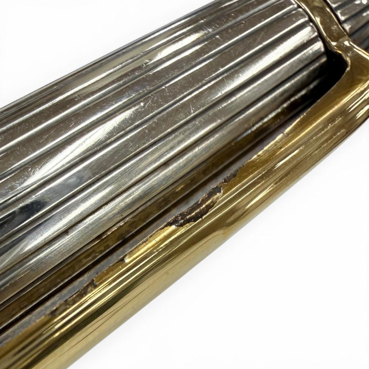 Great MONTBLANC fountain pen Meisterstück Solitaire 1448 Classic Silver 925 mens