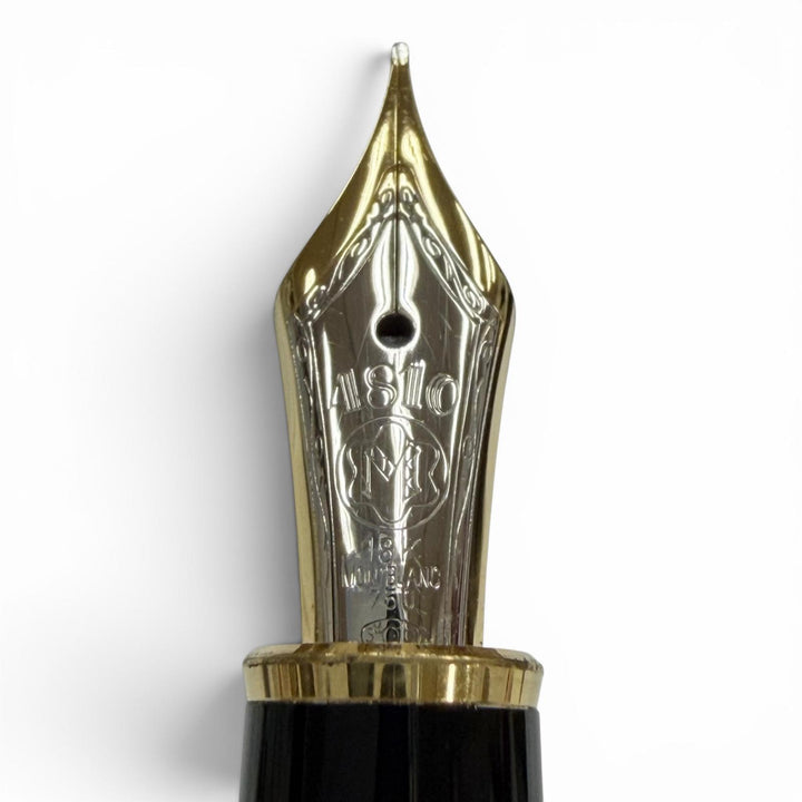 Great MONTBLANC fountain pen Meisterstück Solitaire 1448 Classic Silver 925 mens