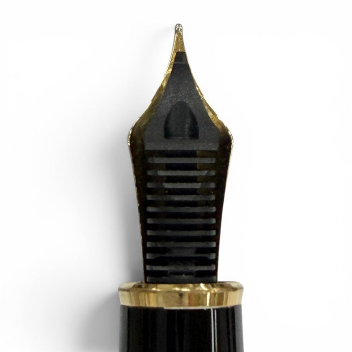 Great MONTBLANC fountain pen Meisterstück Solitaire 1448 Classic Silver 925 mens