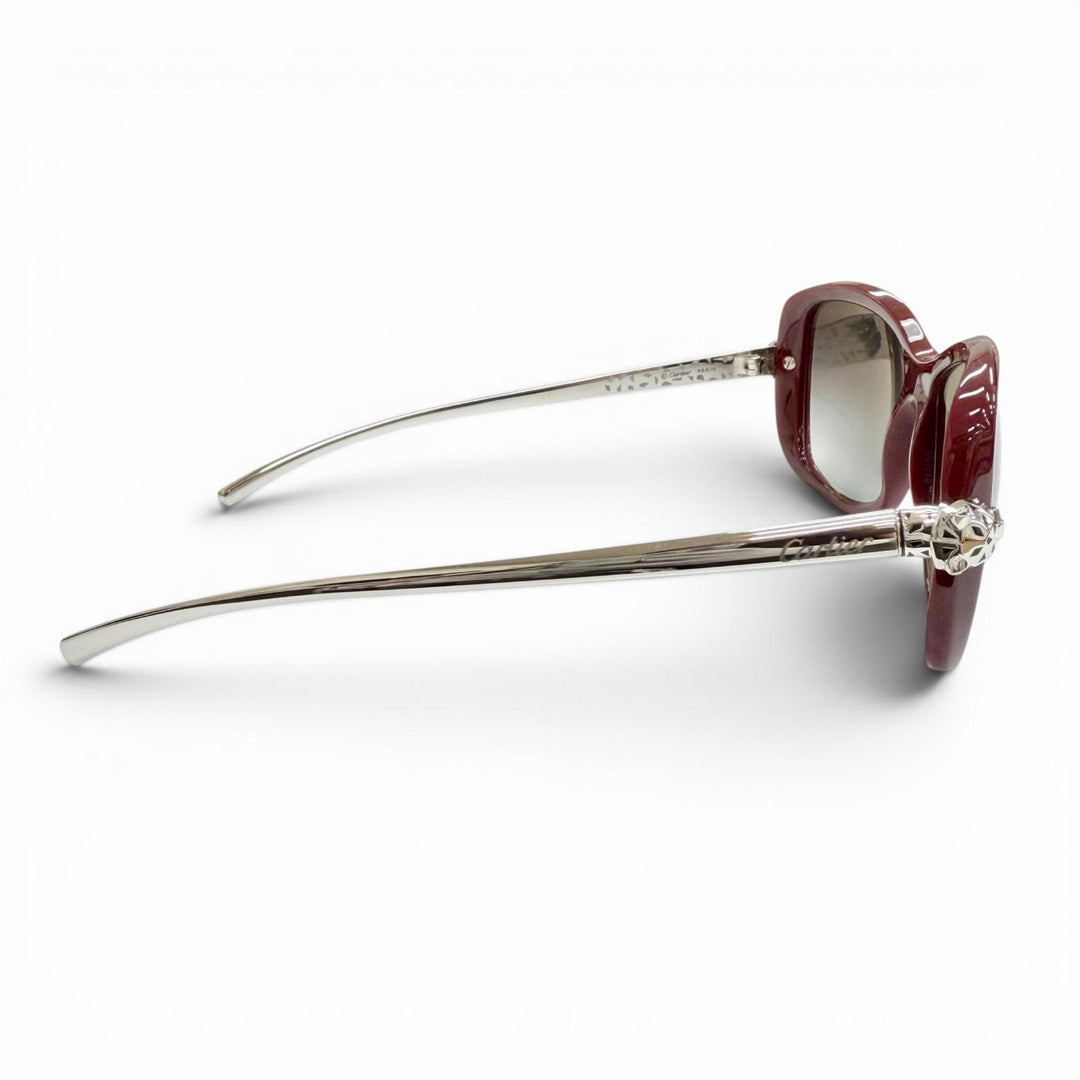 Great Cartier sunglasses PANTHERE Gradient Lenses Bordeaux mens