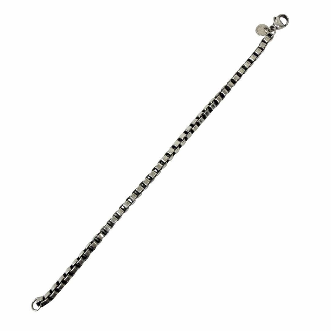 Very Good TIFFANY&Co. bracelet Venetian Silver SV925 mens