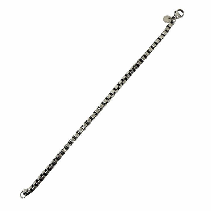 Very Good TIFFANY&Co. bracelet Venetian Silver SV925 mens