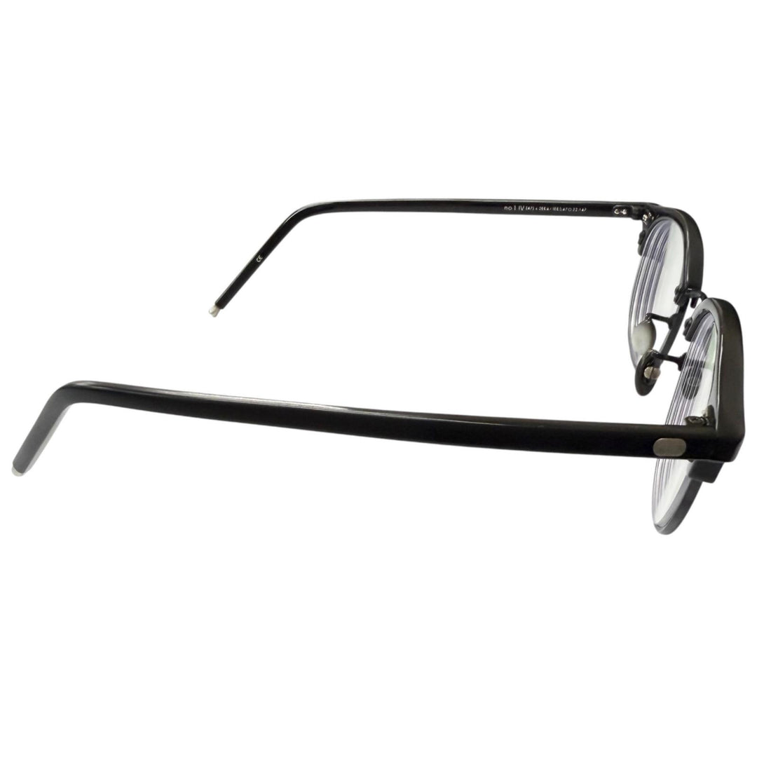 Great EYEVAN Glasses no.1 IV Thurmont Blow black SV925 mens