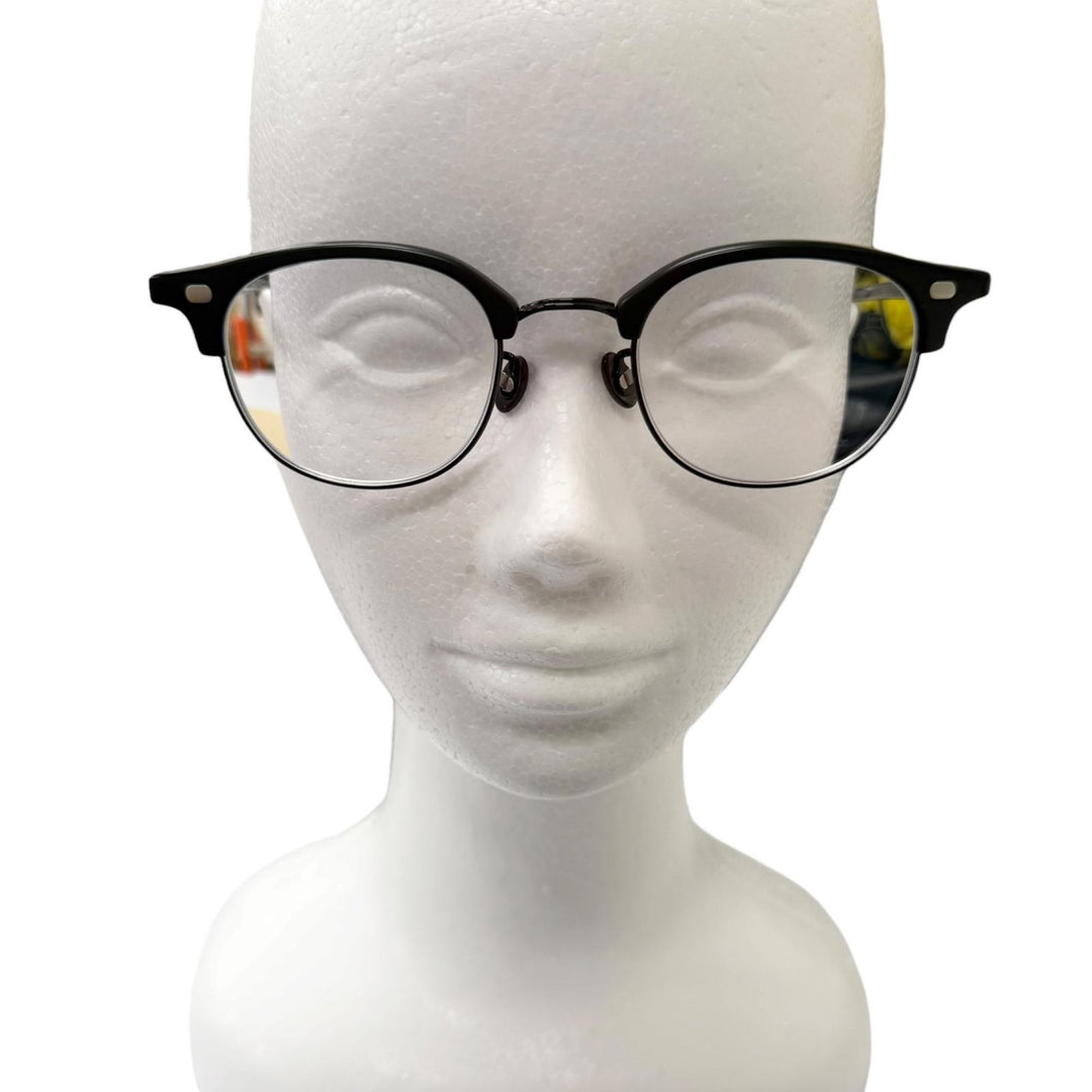 Great EYEVAN Glasses no.1 IV Thurmont Blow black SV925 mens