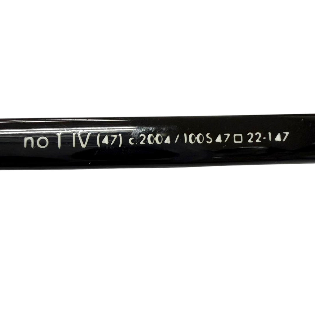Great EYEVAN Glasses no.1 IV Thurmont Blow black SV925 mens