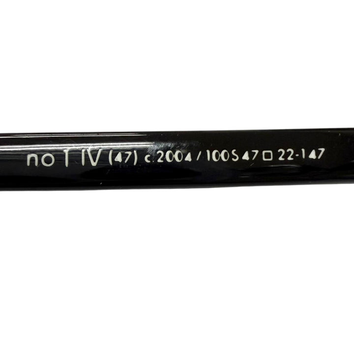 Great EYEVAN Glasses no.1 IV Thurmont Blow black SV925 mens
